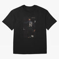 Neymar black version Oversized T-Shirt Show Your Love for FIFA World Cup 2026 Group Stage Featuring Cristiano Ronaldo, Argentina, France and Brazil Energy, Sports Nostalgia, International Competition, Famous Players and Unforgettable Victories;