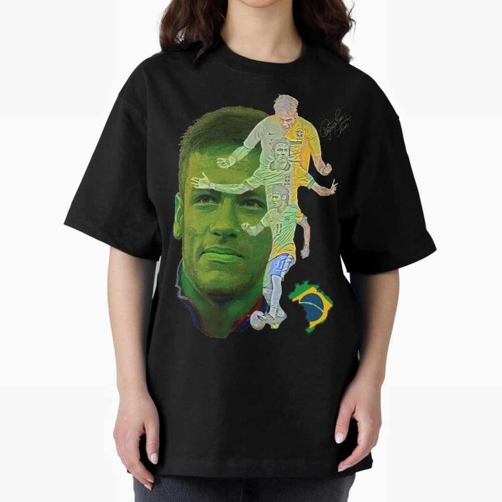 Neymar strikes again Essential T-Shirt Feel the Heartbeat of Global Football Passion for FIFA World Cup 2026 USA Canada Mexico, Driven by Neymar, Haaland and Cristiano Ronaldo, Argentina and Brazil, Match Day Excitement, Supporter Culture, Golden