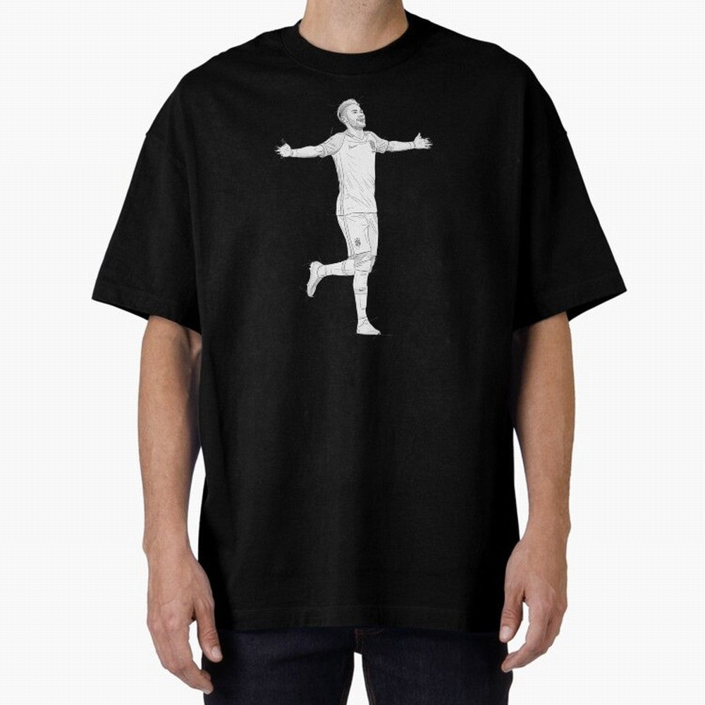 Neymar Joga Bonito Oversized T-Shirt Celebrate the Next Chapter of Global Football Passion for FIFA World Cup 2026 Group Stage, Driven by Messi, Neymar and Mbappe, Netherlands, Game Day Rituals, Football Legends, Country Pride and the Road to the