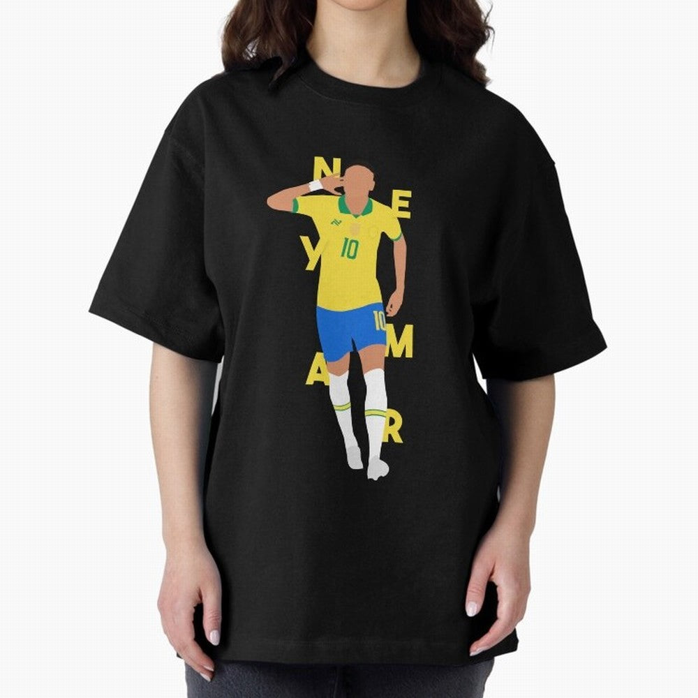 Neymar x Brazil Classic T-Shirt Relive the Noise and Pride of the FIFA World Cup 2026 Journey through Messi, CR7 and Mbappe Highlights, Argentina and Brazil Pride, Football History, Final Match Energy, Crowd Noise and Once in a Lifetime Moments;