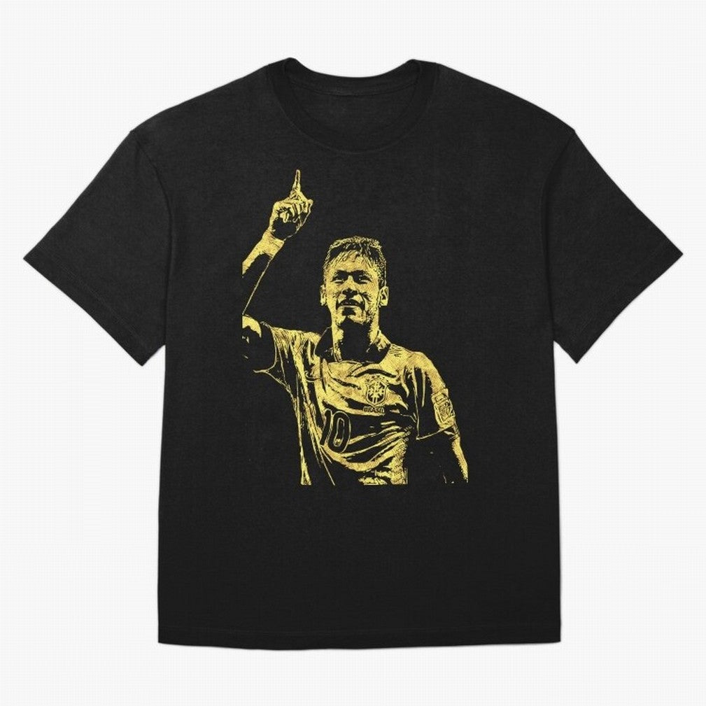 Neymar Fan Art Oversized T-Shirt Upgrade FIFA World Cup 2026 for Fans of Mbappe and Neymar and Netherlands, Bringing Stadium Memories, Football Loyalty, International Chants and Championship Tradition; Perfect for People Who Love Argentina, Brazil,