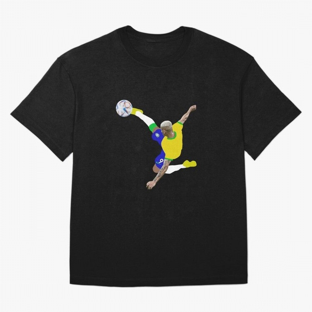 The Brazil best Goal Richarlison Classic T-Shirt Share Match Day Hype around FIFA World Cup 2026 Group Stage, Mbappe, Spain and Netherlands, Stadium Memories, Football Loyalty, International Chants and Championship Tradition; Ideal for Football
