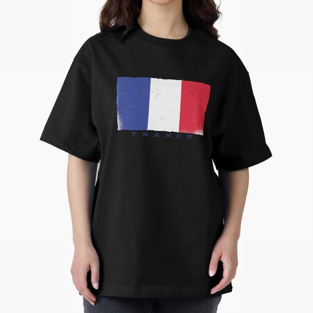 France Flag Design Classic T-Shirt Show Championship Spirit for FIFA World Cup 2026 Inspired by Mbappe, Portugal Energy, Fan Favorite Moments, National Team Passion, Big Match Drama and Soccer History; Created for Match Day Parties, Soccer Gifts,