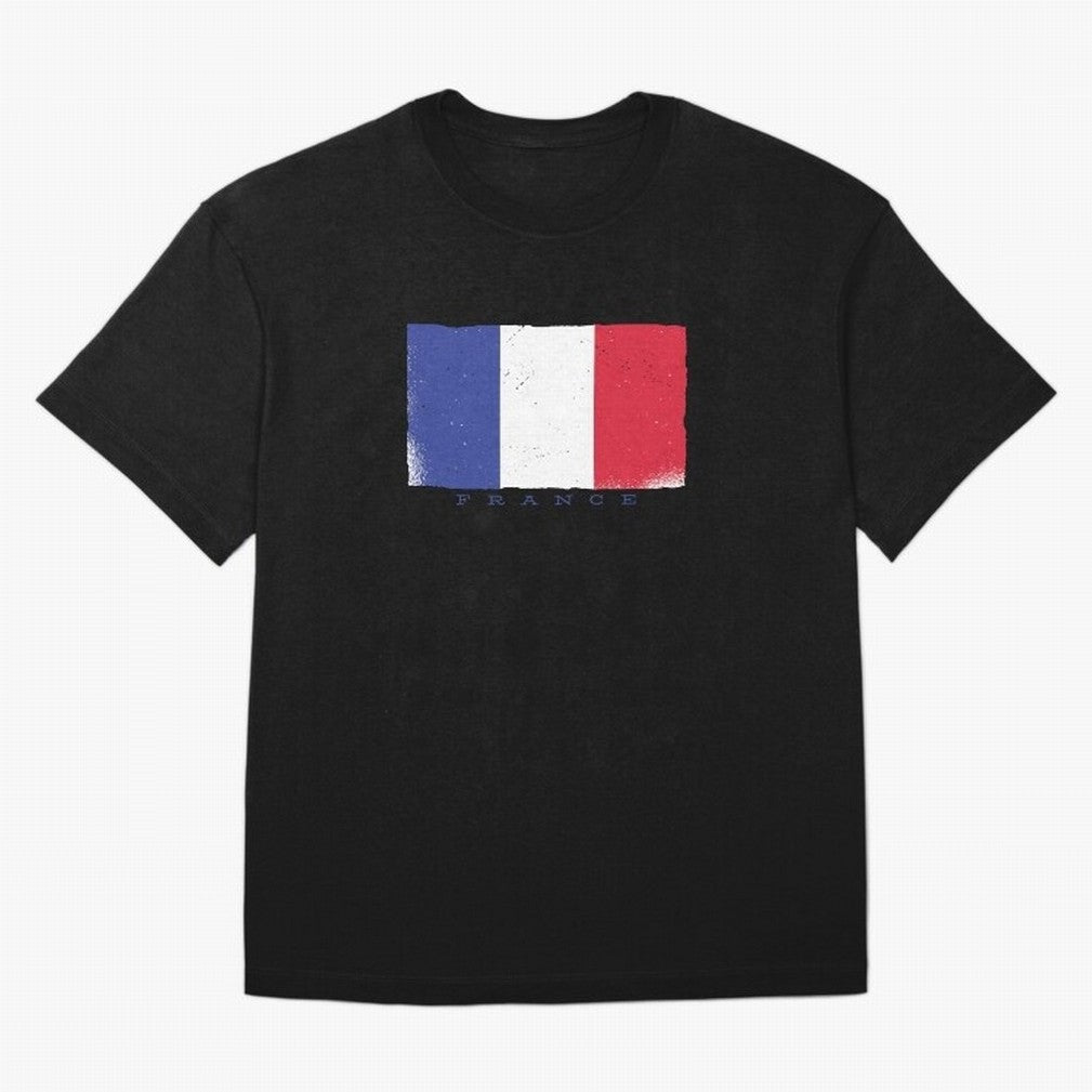 France Flag Design Classic T-Shirt Show Championship Spirit for FIFA World Cup 2026 Inspired by Mbappe, Portugal Energy, Fan Favorite Moments, National Team Passion, Big Match Drama and Soccer History; Created for Match Day Parties, Soccer Gifts,