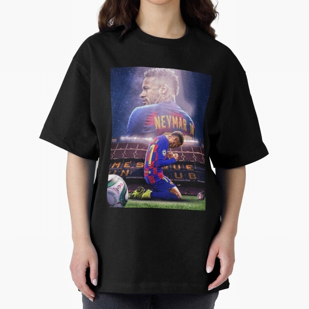 Art Wallpaper Neymar Classic T-Shirt Remember Iconic Moments from FIFA World Cup 2026 Spirit, Connected to Spain, Cristiano Ronaldo, Vintage Soccer Flavor, Modern Football Stars, National Flags and Final Night Emotion; Created for Match Day