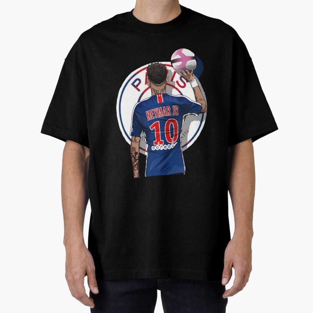 Art Neymar Illustration Classic T-Shirt Honor Football Greatness during FIFA World Cup 2026 Group Stage Driven by CR7, England and Germany Energy, Football Festival Excitement, Trophy Ambitions, Country Rivalries and Star Player Buzz; Great for