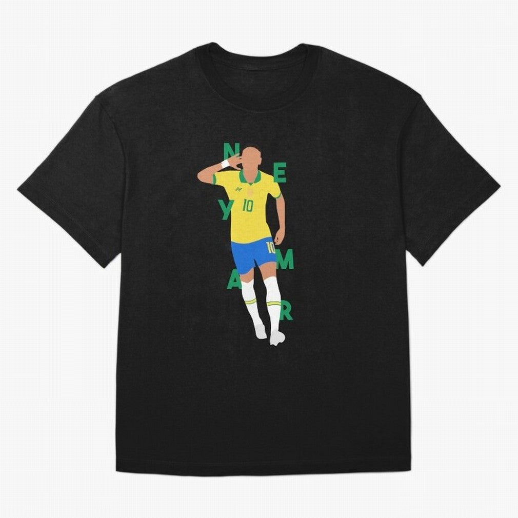 Neymar x Brazil Classic T-Shirt Bring Trophy Dreams to the FIFA World Cup 2026 Journey through CR7 and Messi Highlights, Argentina and Brazil Pride, Goal Celebration Energy, Supporter Heritage, Football Icons and Worldwide Tournament Joy; Perfect