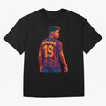 Lamine Yamal Oversized T-Shirt Experience the Global Stage of FIFA World Cup 2026 Group Stage Spirit, Featuring Germany, Mbappe and Neymar, Champion Mindset, Group Stage Buzz, Knockout Tension and Passionate Fan Culture; Great for Supporters Who