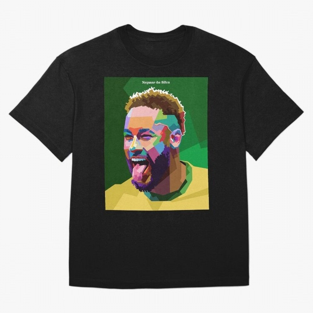 Neymar Brazil Football Player Classic T-Shirt Make Memories around Global Football Passion for FIFA World Cup 2026 USA Canada Mexico, Built around Messi, Neymar and Mbappe, England, France and Netherlands, Football Festival Excitement, Trophy