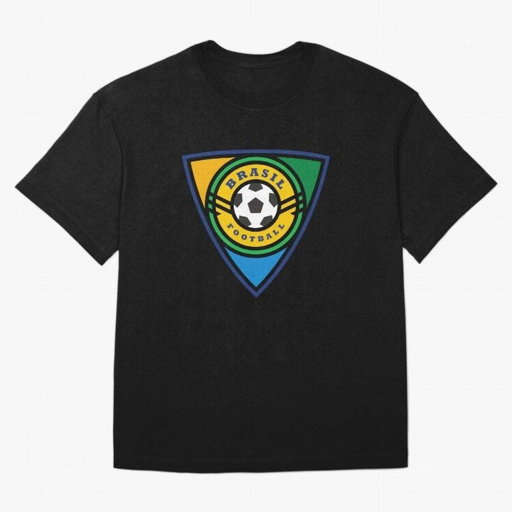 Brazil football emblem Essential T-Shirt Carry National Pride through Global Football Passion for FIFA World Cup 2026, Centered on Cristiano Ronaldo, Haaland and CR7, Spain and Netherlands, Stadium Memories, Football Loyalty, International Chants