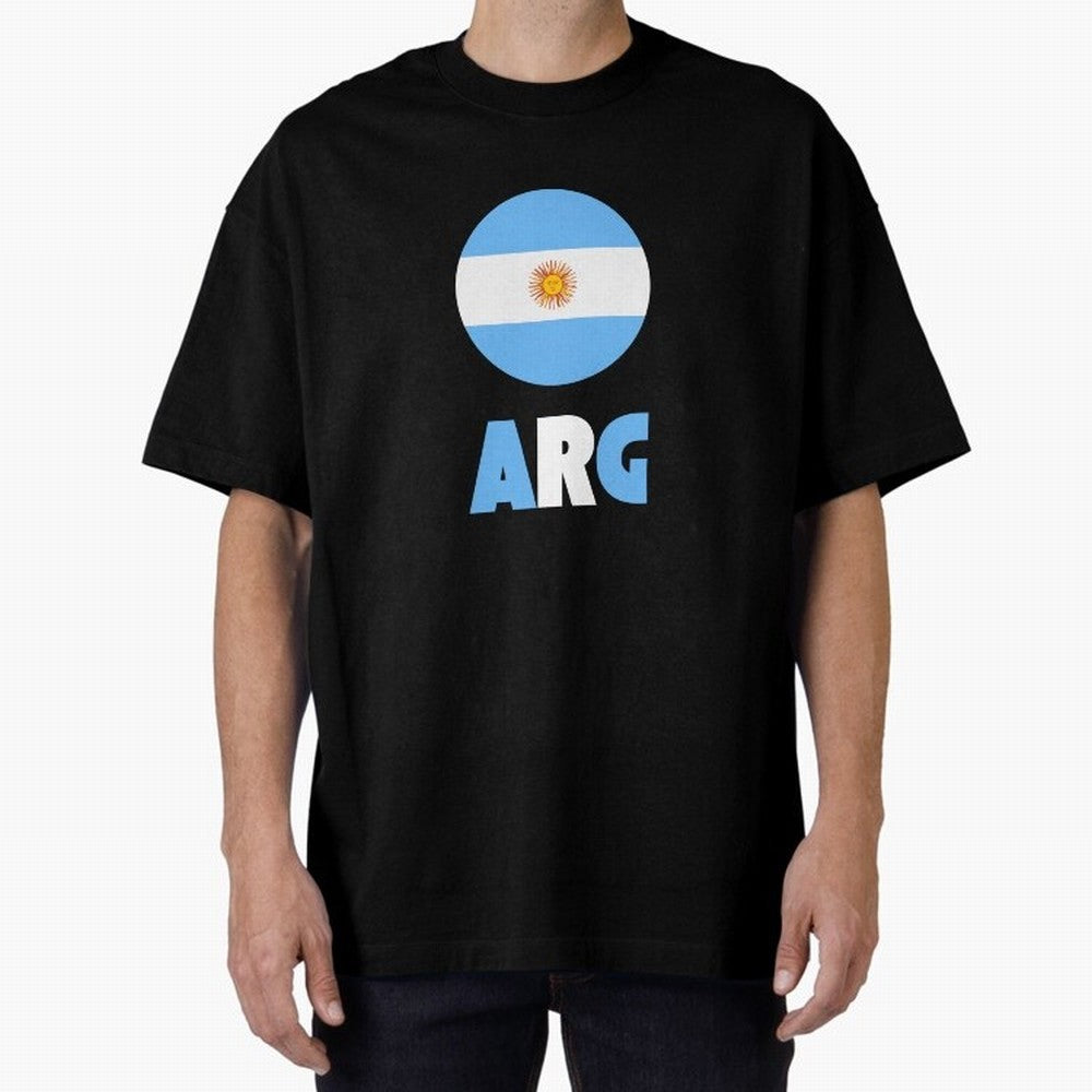 Argentina Brazil Futebol Portugal Croatia Football Soccer Sports Mondial Morocco France Fifa 2022 Argentina Netherlands Neymar Ronaldo Ziyech Bounou Oversized T-Shirt Represent Football Lovers during Global Football Passion for FIFA World Cup 2026