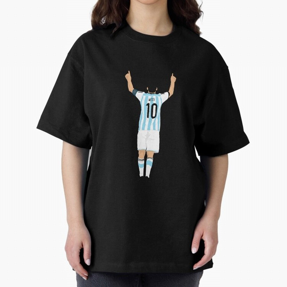 LEO MESSI ILLUSTRATION Classic T-Shirt Carry National Pride through Match Day Hype around FIFA World Cup 2026 USA Canada Mexico, Neymar, England, Tournament Hype, Historic Matchups, Family Viewing Parties and Global Sports Pride; Great for Watch