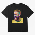 Neymar Brazil Squad Team Pop Art Classic T-Shirt Carry the Dream of FIFA World Cup 2026 Driven by CR7, Argentina Energy, Tournament Hype, Historic Matchups, Family Viewing Parties and Global Sports Pride; Perfect for Supporters Who Want Bold