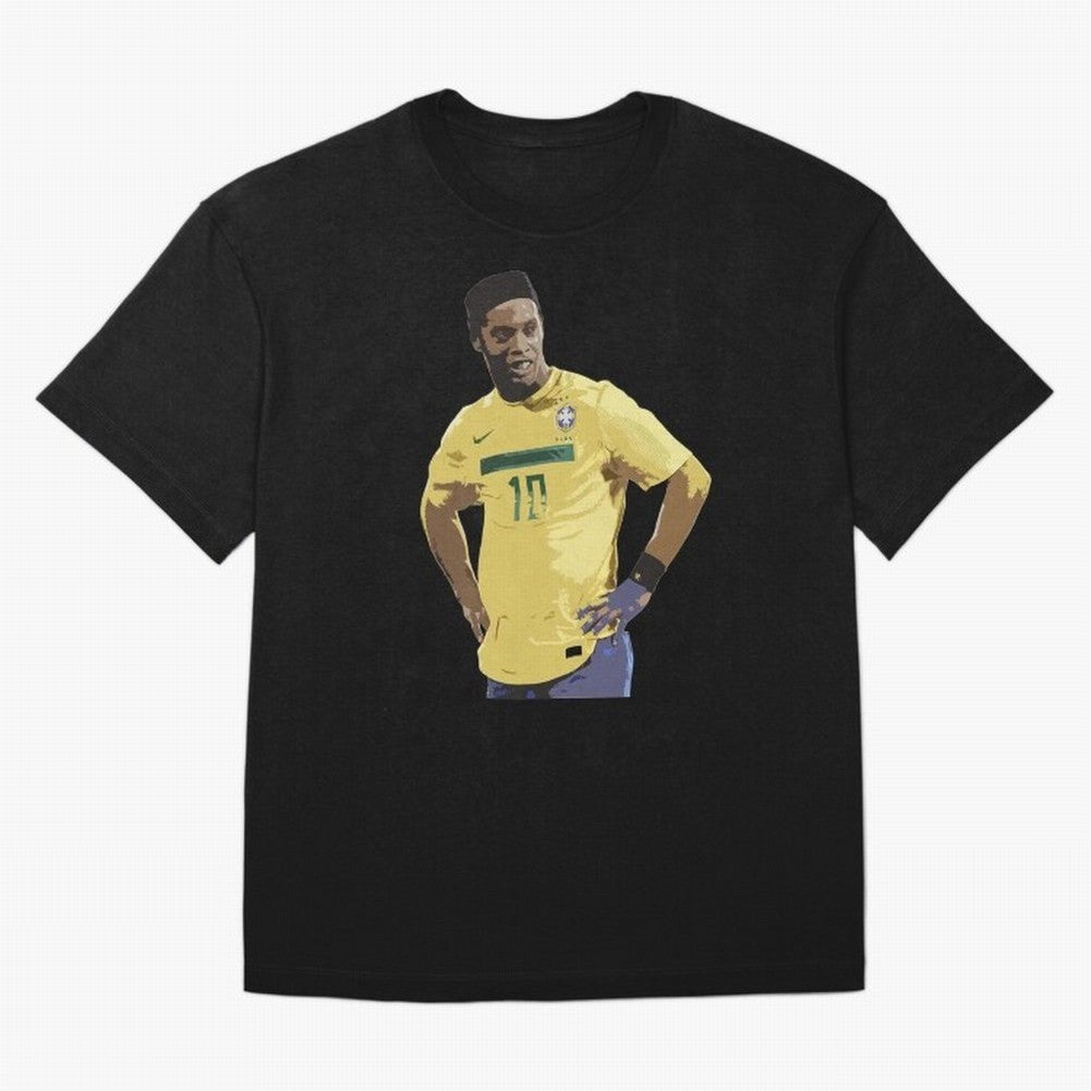 Ronaldinho Brazil Joga Bonito Classic T-Shirt Show Up for the Glory of Global Football Passion for FIFA World Cup 2026, Capturing Neymar, Spain and Netherlands, Match Day Excitement, Supporter Culture, Golden Goals and Global Football Passion;