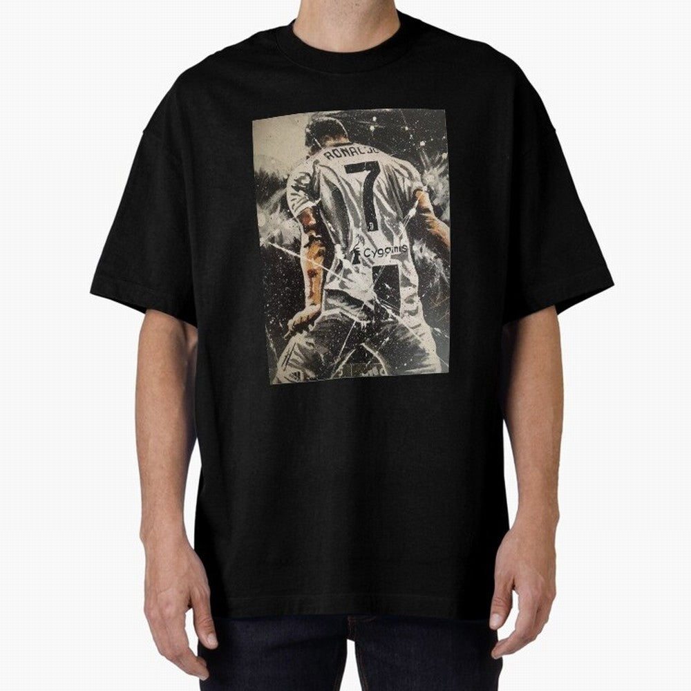 CRISTIANO RONALDO - JUVENTUS Classic T-Shirt Celebrate the Next Chapter of FIFA World Cup 2026 Group Stage for Fans of Messi, CR7 and Mbappe and England, France and Netherlands, Bringing Vintage Soccer Flavor, Modern Football Stars, National Flags
