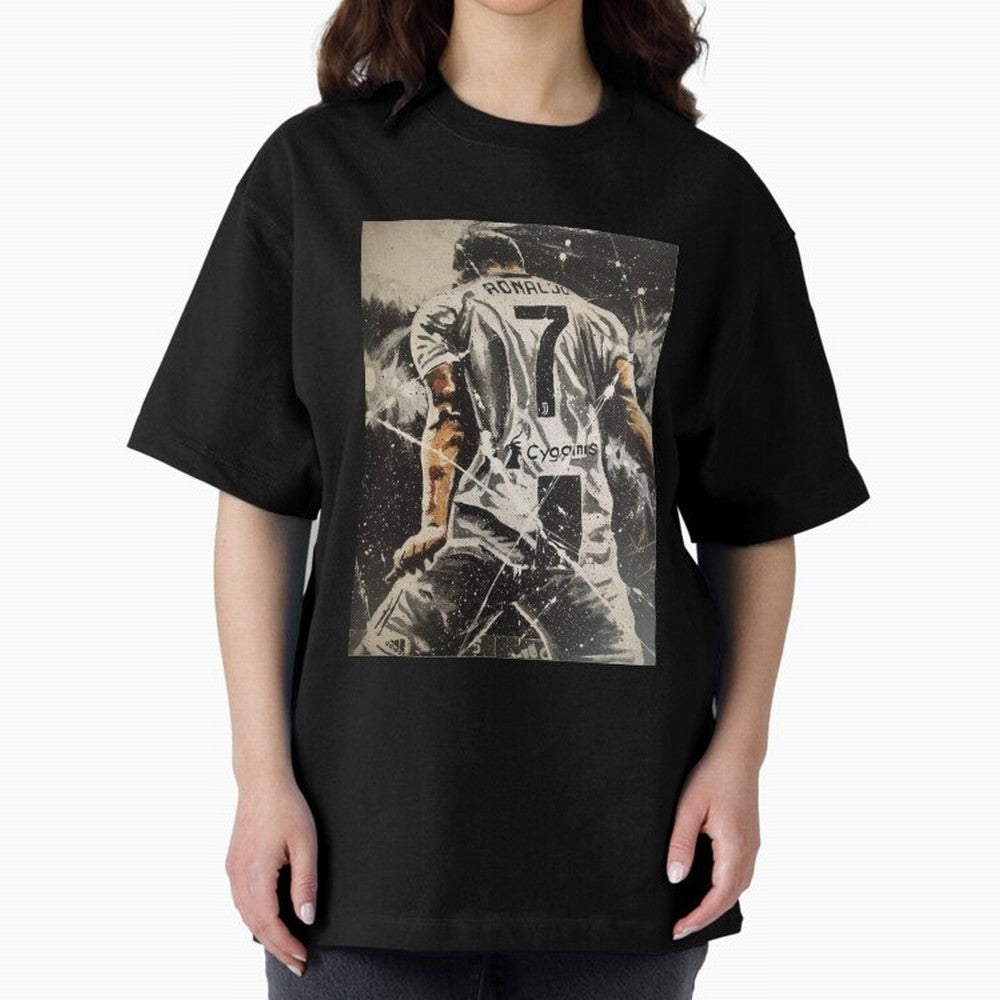 CRISTIANO RONALDO - JUVENTUS Classic T-Shirt Celebrate the Next Chapter of FIFA World Cup 2026 Group Stage for Fans of Messi, CR7 and Mbappe and England, France and Netherlands, Bringing Vintage Soccer Flavor, Modern Football Stars, National Flags