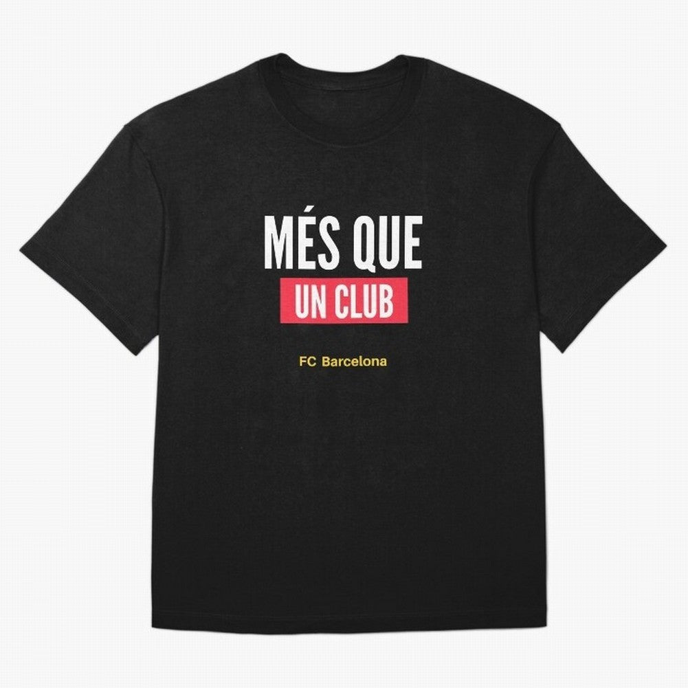 Mes Que Un Club FC BARCELONA Classic T-Shirt Support Your Favorite Stars during FIFA World Cup 2026 Spirit, Featuring Portugal, Messi, CR7 and Mbappe, Classic Soccer Heritage, Championship Pressure, Fan Loyalty and International Pride; Perfect for