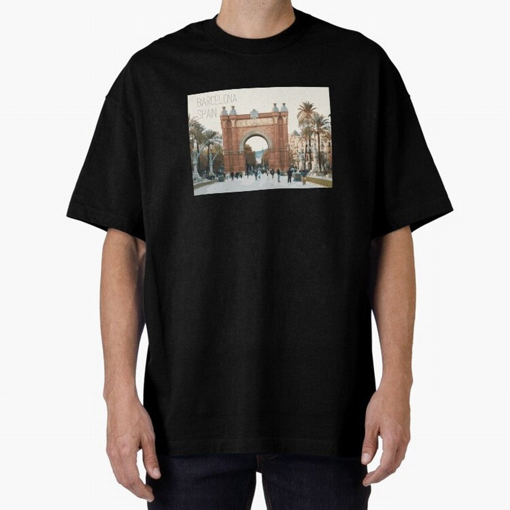 Barcelona Print Classic T-Shirt Bring Stadium Energy to FIFA World Cup 2026 USA Canada Mexico for Fans of Neymar, Haaland and Cristiano Ronaldo and Portugal, Bringing Sports Nostalgia, International Competition, Famous Players and Unforgettable