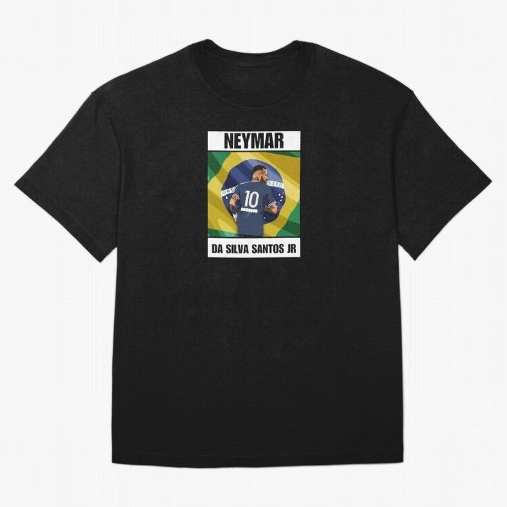 El Ney Oversized T-Shirt Celebrate the Stars of Global Football Passion for FIFA World Cup 2026, Filled with Neymar, Haaland and Cristiano Ronaldo, England and Germany, Champion Mindset, Group Stage Buzz, Knockout Tension and Passionate Fan