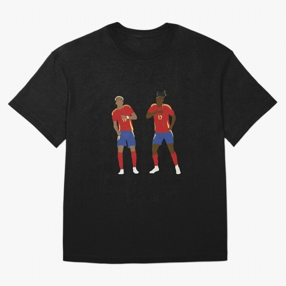 Yamal and Williams Dance Duo Oversized T-Shirt Join Supporters Worldwide for FIFA World Cup 2026 USA Canada Mexico with Cristiano Ronaldo, England and Germany Energy, Global Supporter Spirit, Legendary Goals, National Colors and Tournament