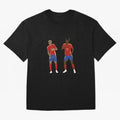 Yamal and Williams Dance Duo Oversized T-Shirt Join Supporters Worldwide for FIFA World Cup 2026 USA Canada Mexico with Cristiano Ronaldo, England and Germany Energy, Global Supporter Spirit, Legendary Goals, National Colors and Tournament