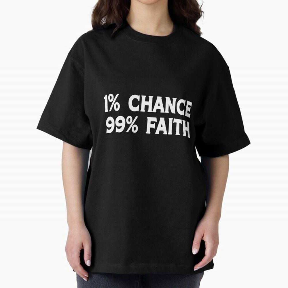 1% Chance 99% Faith Neymar Quote Classic T-Shirt Show Fan Pride Across FIFA World Cup 2026 Driven by Cristiano Ronaldo, Haaland and CR7, Portugal Energy, Stadium Chants, National Pride, Trophy Dreams and Unforgettable Football Memories; Made for