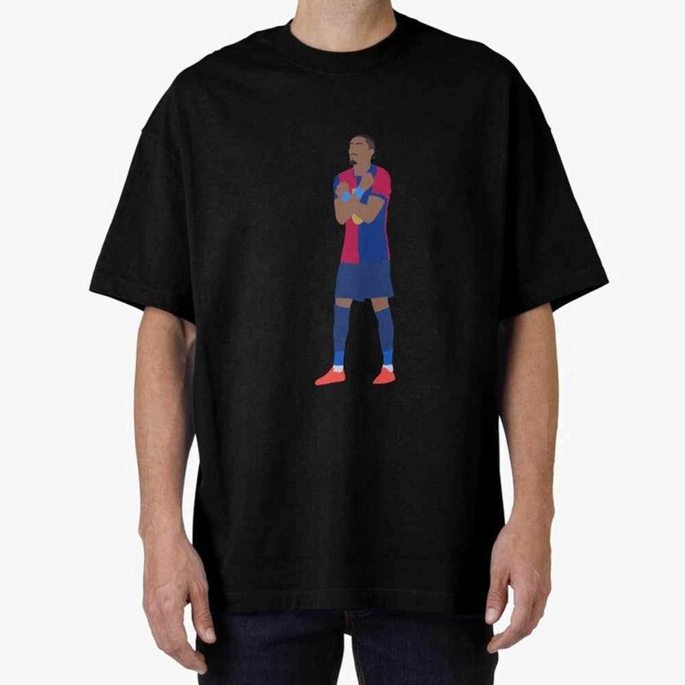 Raphinha Barcelona Celebration Classic T-Shirt Keep Football History Alive during FIFA World Cup 2026 USA Canada Mexico Filled with Cristiano Ronaldo, Argentina, France and Brazil Energy, Match Day Excitement, Supporter Culture, Golden Goals and