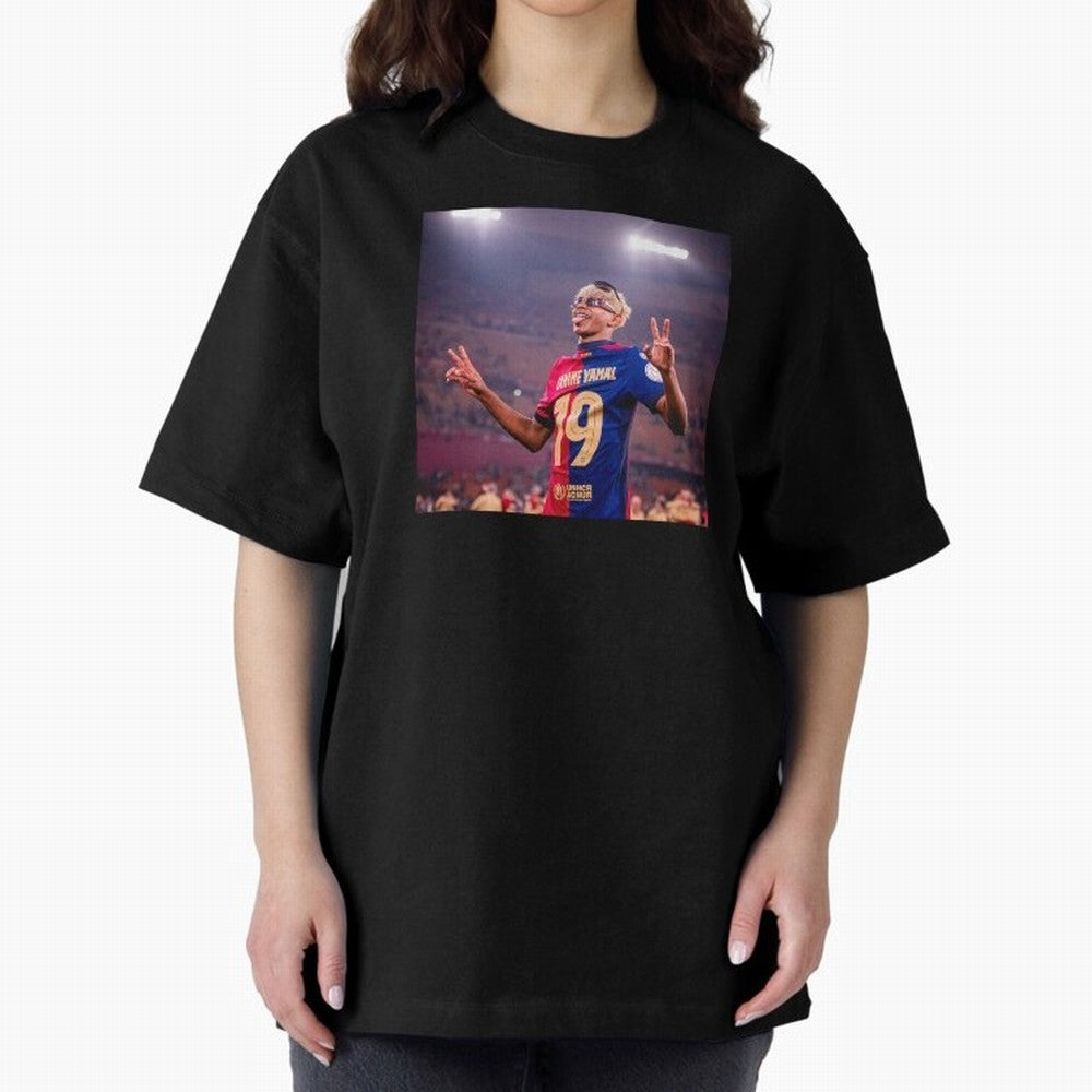 Lamine Yamal Oversized T-Shirt Experience the FIFA World Cup 2026 Group Stage Journey through Messi and Cristiano Ronaldo Highlights, Argentina and Brazil Pride, Soccer Culture, Superstar Moments, National Team Dreams and Competitive Fire; Ideal