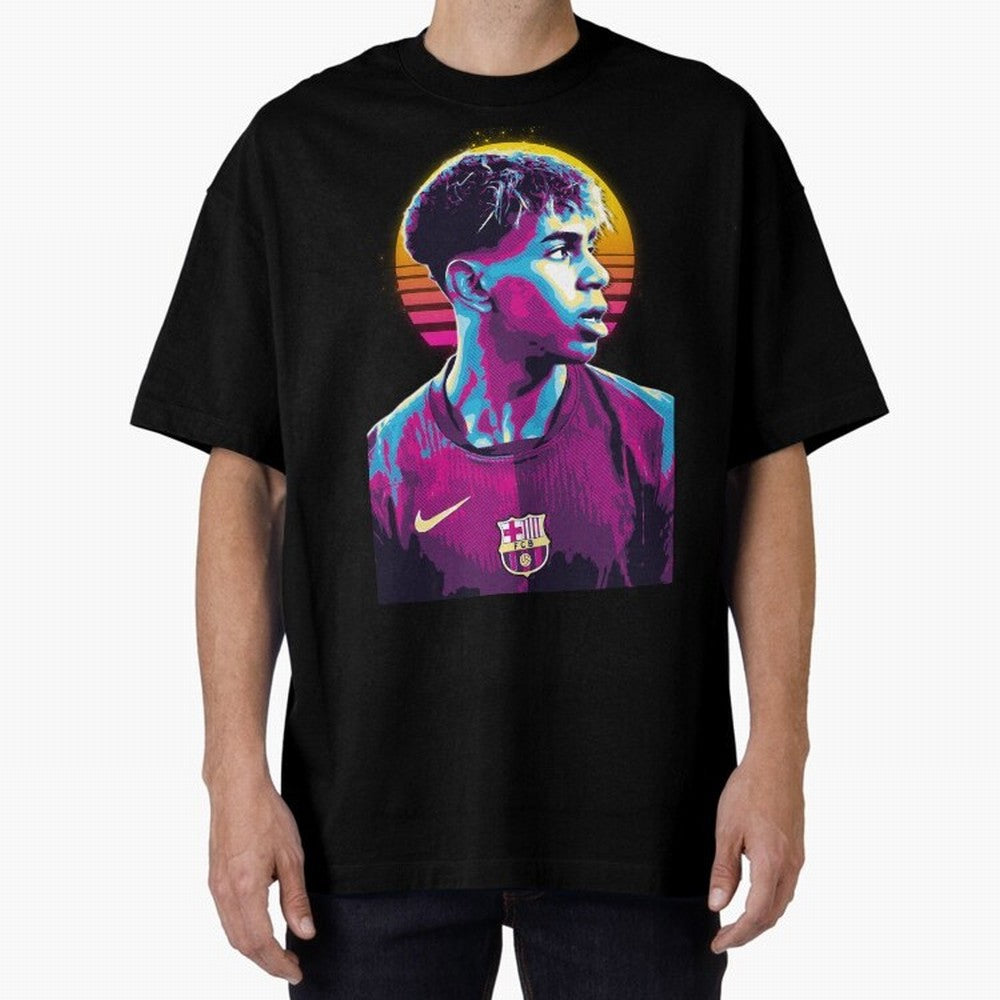 Lamine Yamal youn player the best Oversized T-Shirt Share FIFA World Cup 2026 Group Stage Highlighting Mbappe, Portugal Energy, Sports Nostalgia, International Competition, Famous Players and Unforgettable Victories; Made for Collectors Who Enjoy