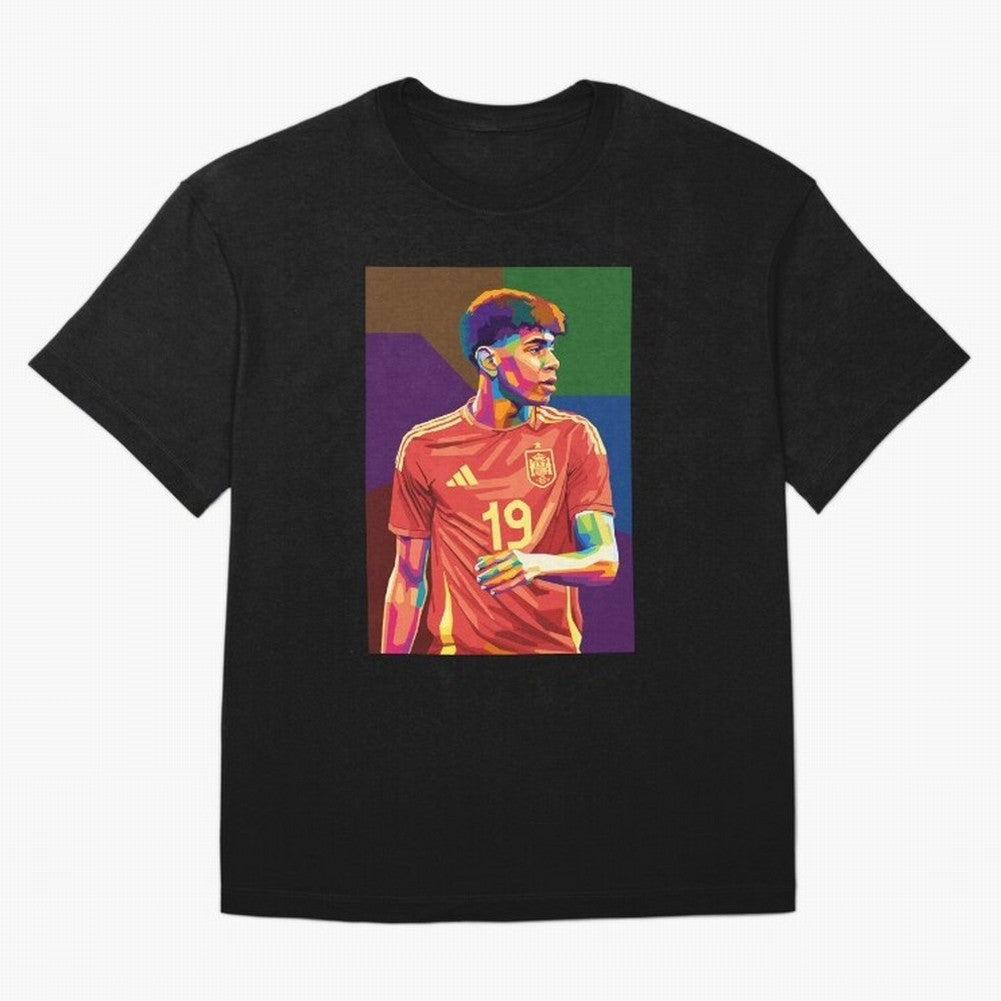 Lamine Yamal Classic T-Shirt Carry FIFA World Cup 2026 Group Stage Highlighting Cristiano Ronaldo, Haaland and CR7, England, France and Netherlands Energy, Retro Football Energy, Iconic Rivalries, Trophy Chase Drama and Stadium Atmosphere; Made for