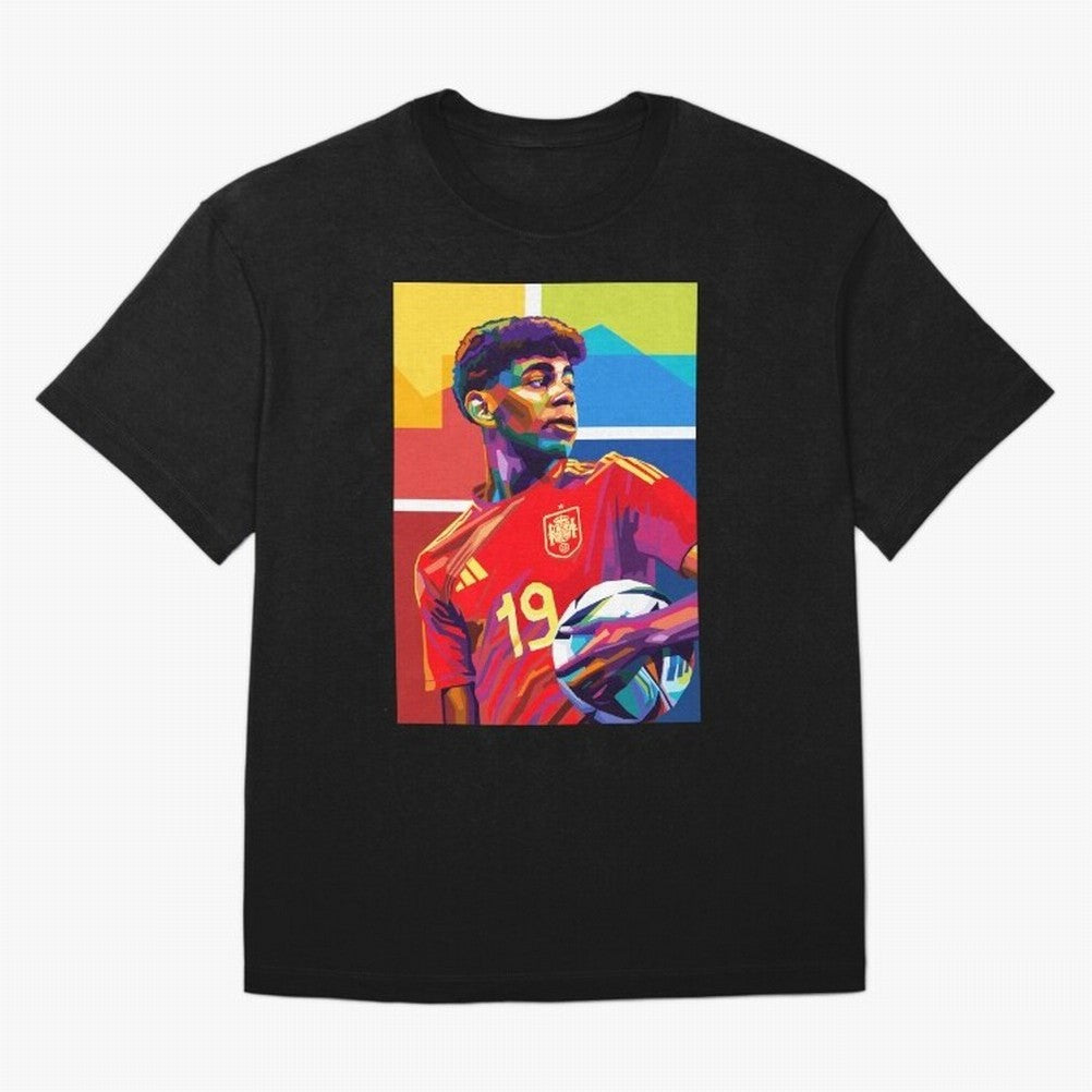 Lamine Yamal Football Wpap Art Classic T-Shirt Bring a Champion Mindset to FIFA World Cup 2026 Inspired by CR7, England, France and Netherlands Energy, Classic Soccer Heritage, Championship Pressure, Fan Loyalty and International Pride; Great for