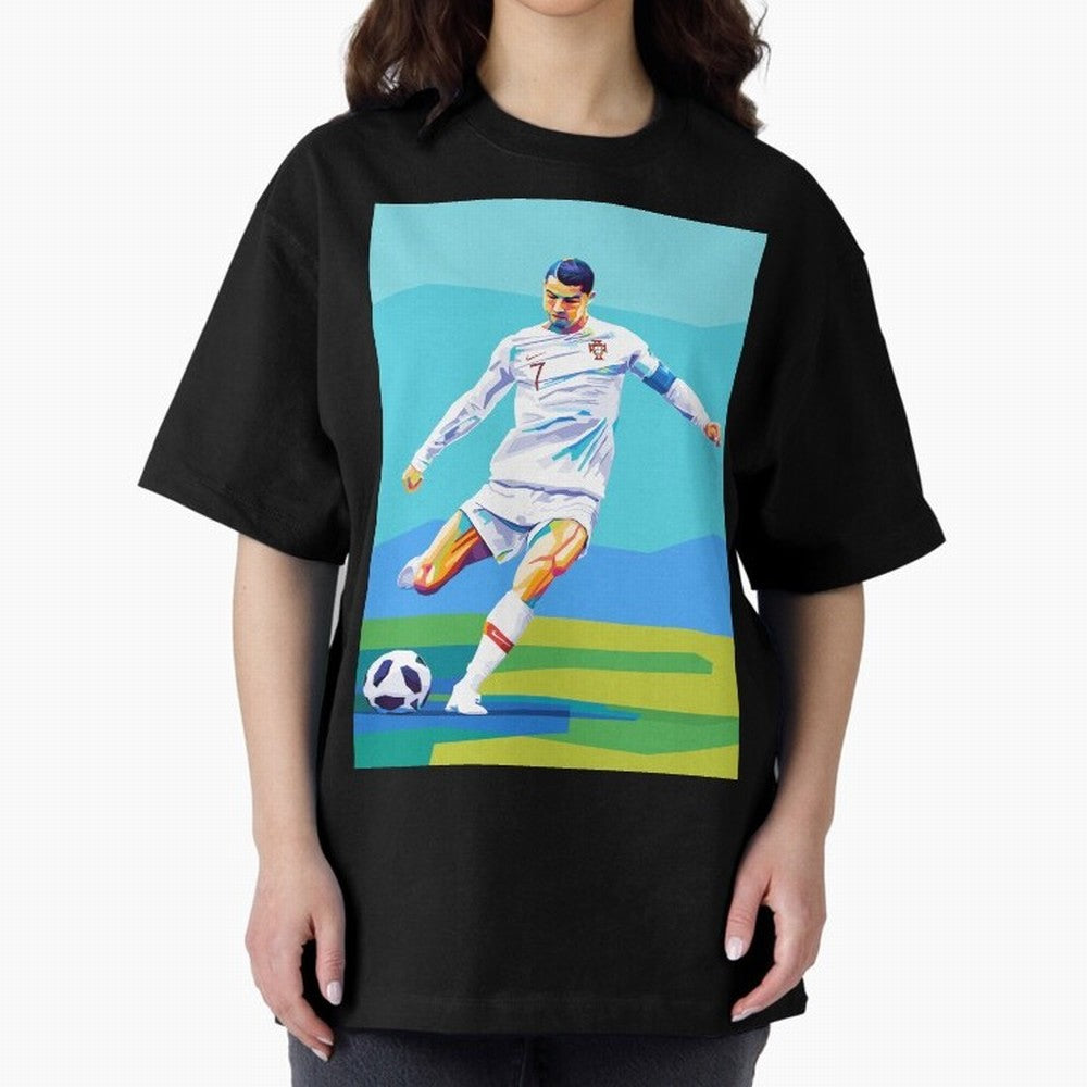 Cristiano Ronaldo Wpap Art Classic T-Shirt Wear the Spirit of FIFA World Cup 2026 Highlighting CR7, England and Germany Energy, Global Supporter Spirit, Legendary Goals, National Colors and Tournament Celebration; Made for Collectors Who Enjoy