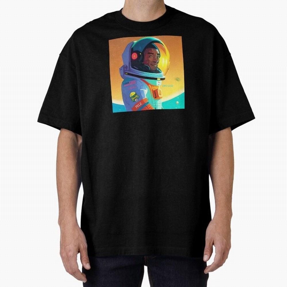 Pele in space looking game Classic T-Shirt Back the Journey through Match Day Hype around FIFA World Cup 2026 USA Canada Mexico, Messi and Cristiano Ronaldo, Netherlands, Sports Nostalgia, International Competition, Famous Players and Unforgettable
