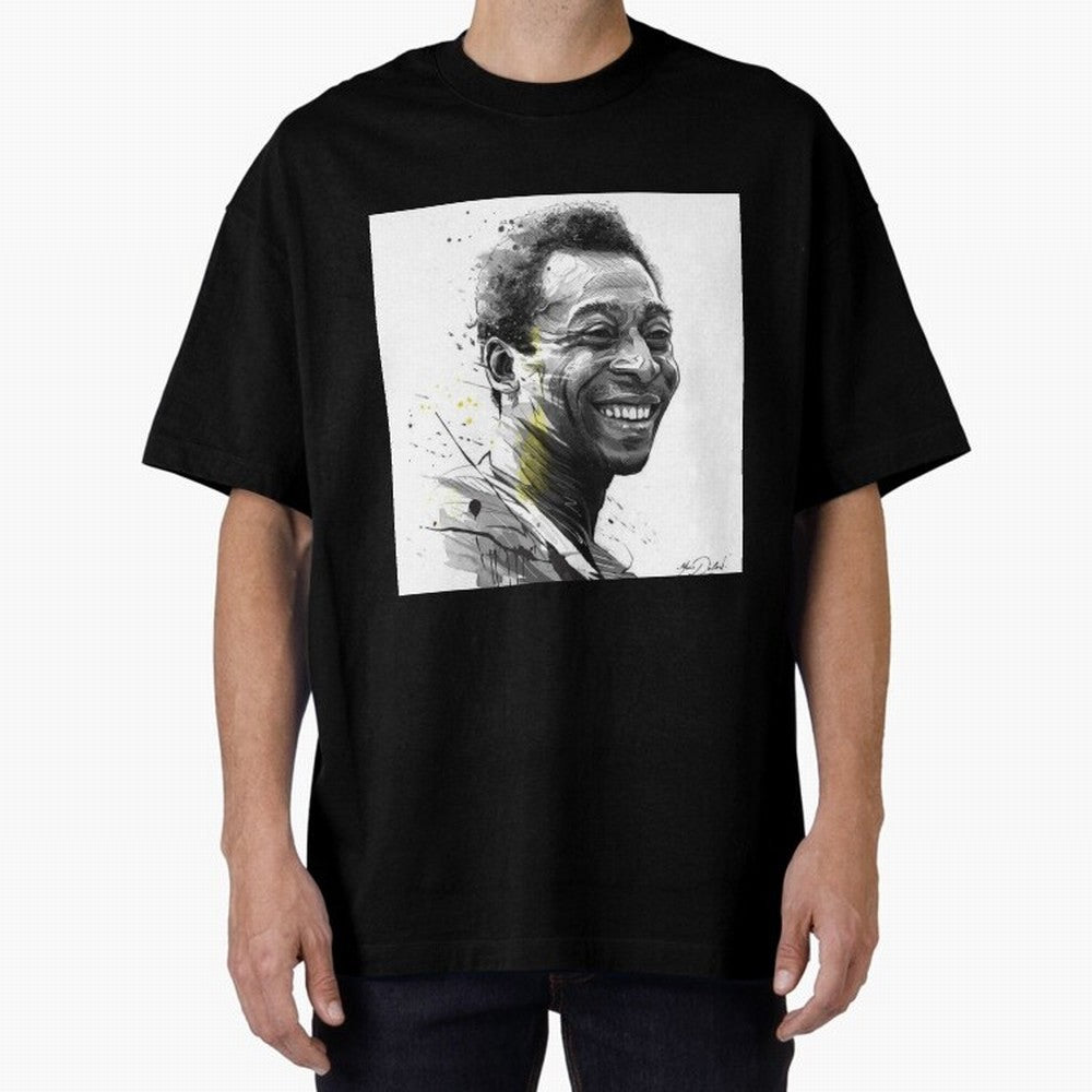 Pel¨¦ Classic T-Shirt Bring Supporter Culture to Global Football Passion for FIFA World Cup 2026 Group Stage, Capturing Messi, Neymar and Mbappe, England, Game Day Rituals, Football Legends, Country Pride and the Road to the Final; Made for