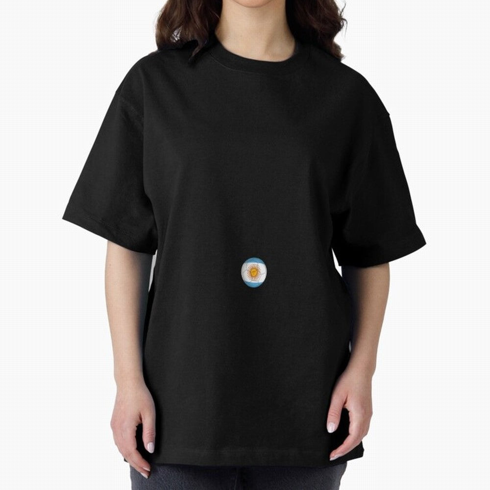 World Victory Day For Football Soccer's Oversized T-Shirt Support Your Favorite Stars during Global Football Passion for FIFA World Cup 2026, Centered on Messi, CR7 and Mbappe, France and Portugal, Championship Spirit, Famous Goals, Roaring Crowds