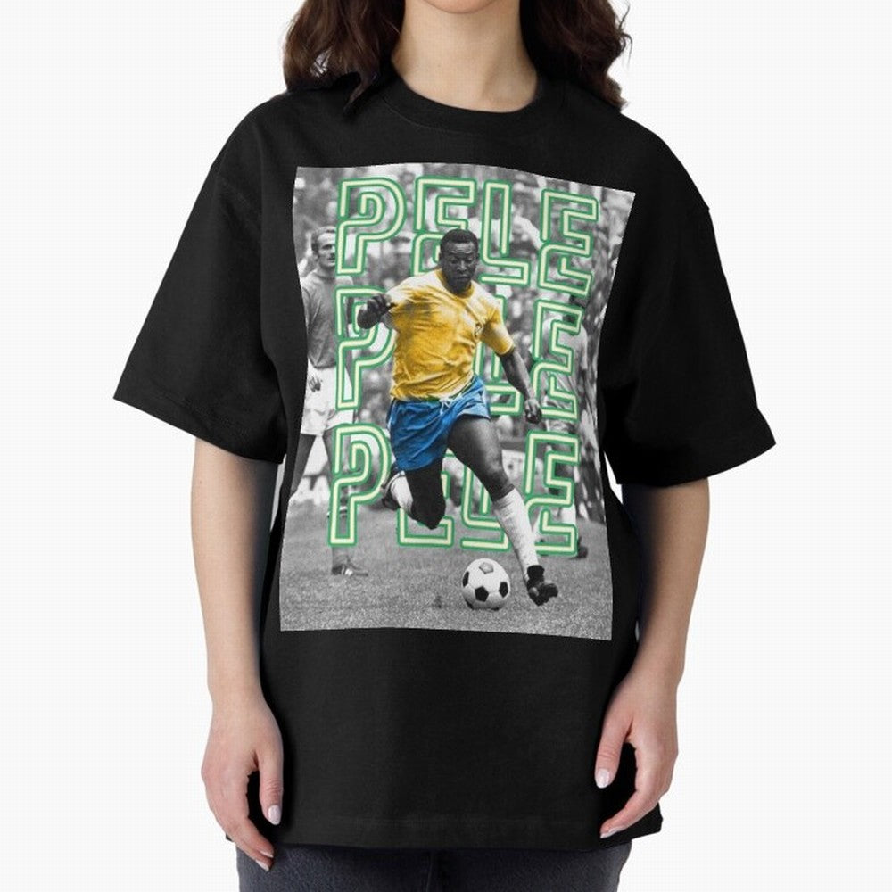 Pele The G.O.A.T. Classic T-Shirt Bring a Champion Mindset to FIFA World Cup 2026 for Fans of Cristiano Ronaldo, Haaland and CR7 and Spain and Netherlands, Bringing Sports Nostalgia, International Competition, Famous Players and Unforgettable