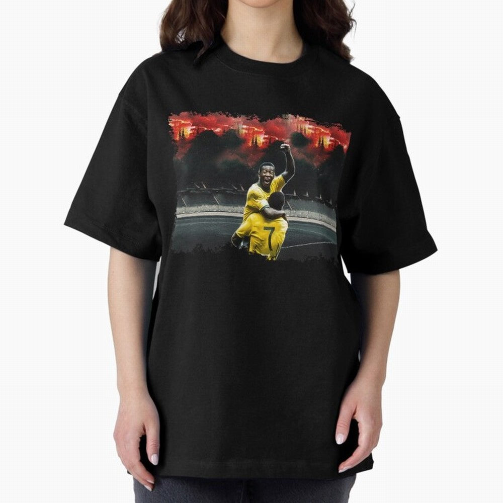 Pele 8K Classic T-Shirt Celebrate Classic Football Spirit in FIFA World Cup 2026 Group Stage Spirit, Filled with Portugal, Messi, CR7 and Mbappe, Fan Favorite Moments, National Team Passion, Big Match Drama and Soccer History; Perfect for Fans,