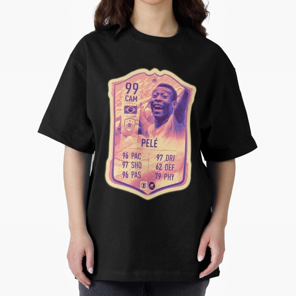 Pele Oversized T-Shirt Celebrate Unforgettable Nights in Global Football Passion for FIFA World Cup 2026 USA Canada Mexico, Built around Messi, Neymar and Mbappe, England, Soccer Culture, Superstar Moments, National Team Dreams and Competitive