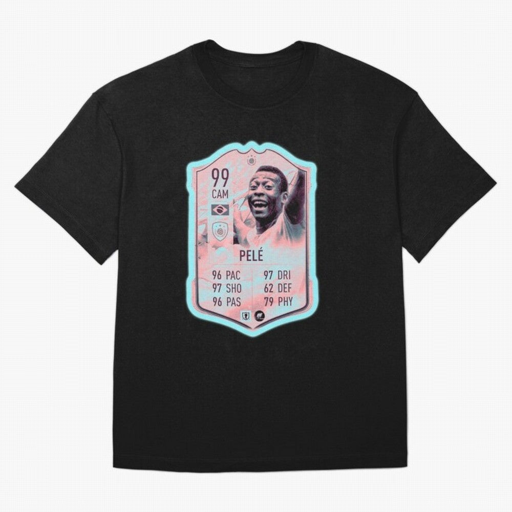 Pele Classic T-Shirt Support Match Day Hype around FIFA World Cup 2026 Group Stage, Cristiano Ronaldo, Argentina, France and Brazil, Game Day Rituals, Football Legends, Country Pride and the Road to the Final; Perfect for Supporters Who Want Bold