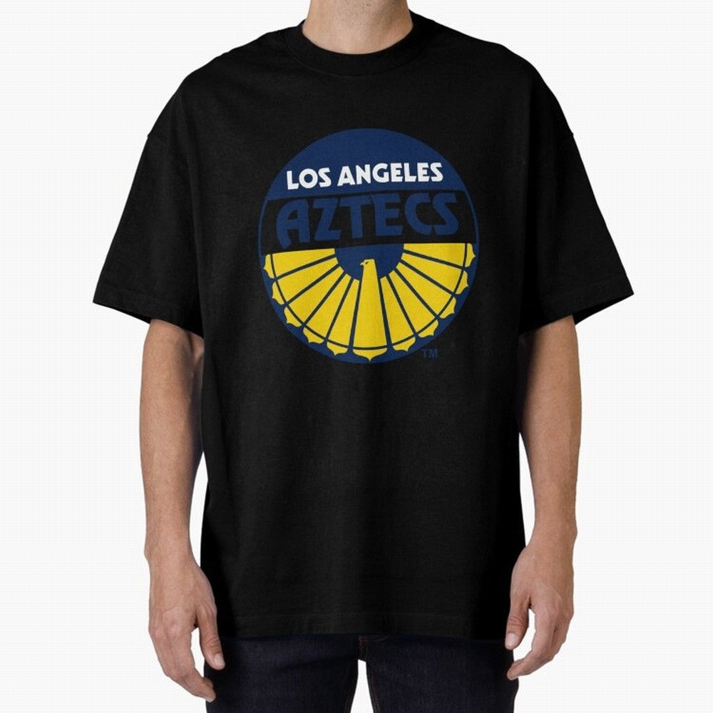 LA AZTECS200 Oversized T-Shirt Turn Every Weekend Toward FIFA World Cup 2026 Group Stage for Fans of Neymar, Haaland and Cristiano Ronaldo and England, Bringing Champion Mindset, Group Stage Buzz, Knockout Tension and Passionate Fan Culture; Built