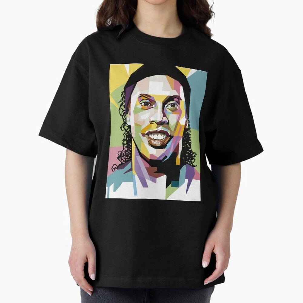 Ronaldinho Pop Art18 Classic T-Shirt Feel the Roar of the FIFA World Cup 2026 Journey through CR7 and Messi Highlights, Argentina Pride, Retro Football Energy, Iconic Rivalries, Trophy Chase Drama and Stadium Atmosphere; Ideal for Fans Who Follow