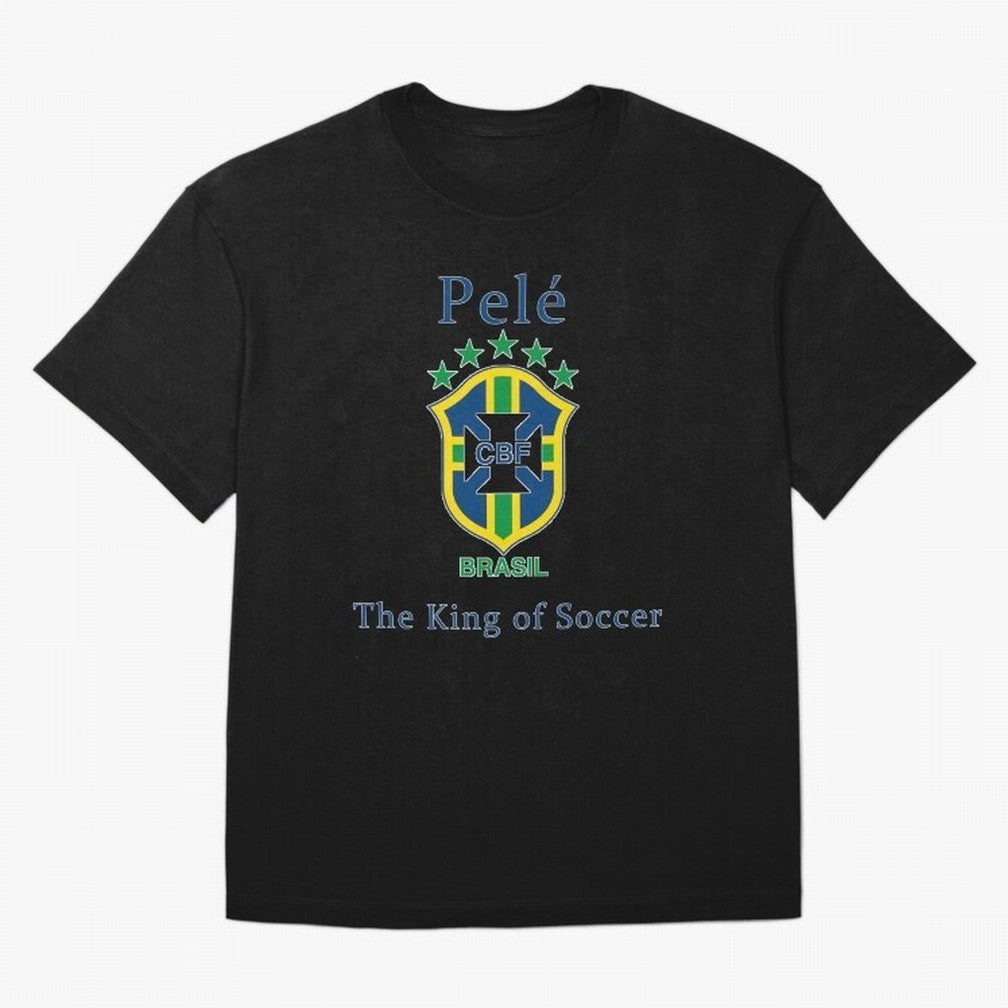 Pele king of soccer Essential T-Shirt Support Your Favorite Stars during Match Day Hype around FIFA World Cup 2026, CR7, France and Portugal, Worldwide Fan Energy, Dramatic Goals, Stadium Lights and Championship Celebrations; Great for Watch
