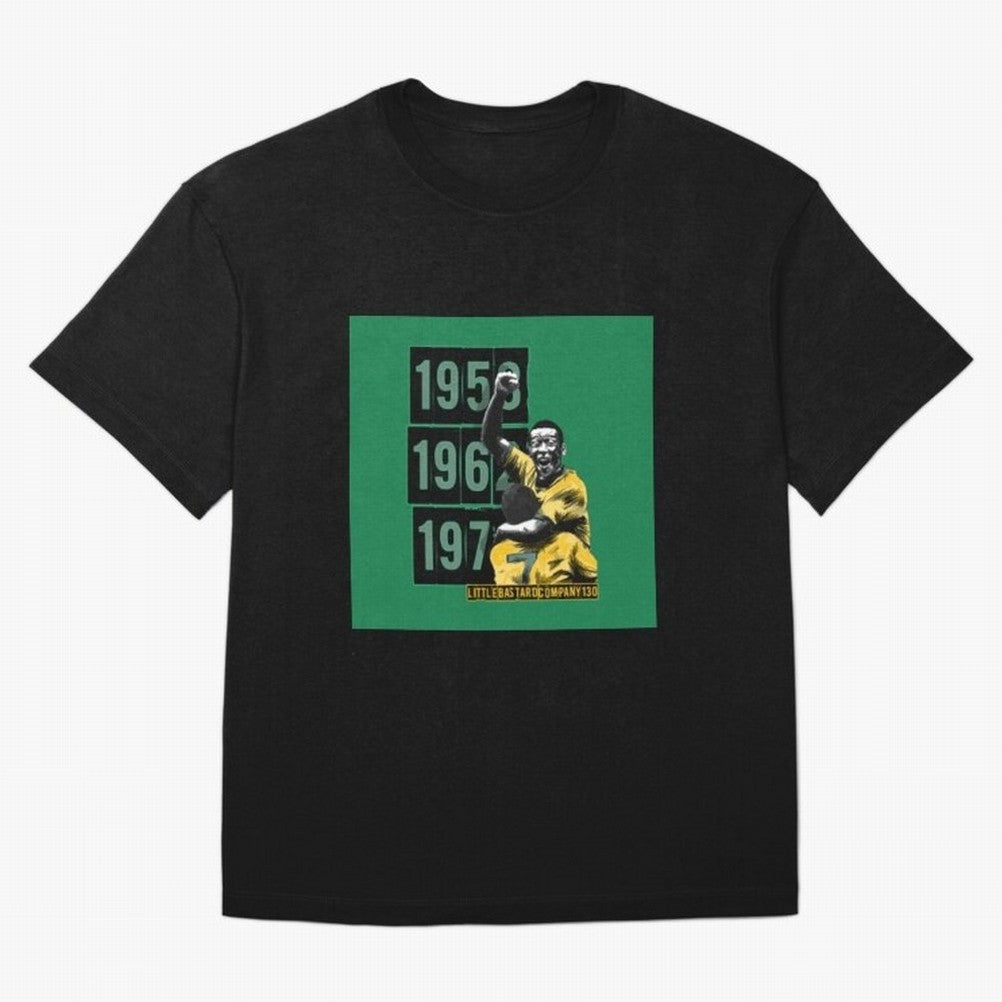 Football King Pele 3 Classic T-Shirt Share FIFA World Cup 2026 for Fans of Neymar, Haaland and Cristiano Ronaldo and Brazil, Portugal and Argentina, Bringing Game Day Rituals, Football Legends, Country Pride and the Road to the Final; Great for