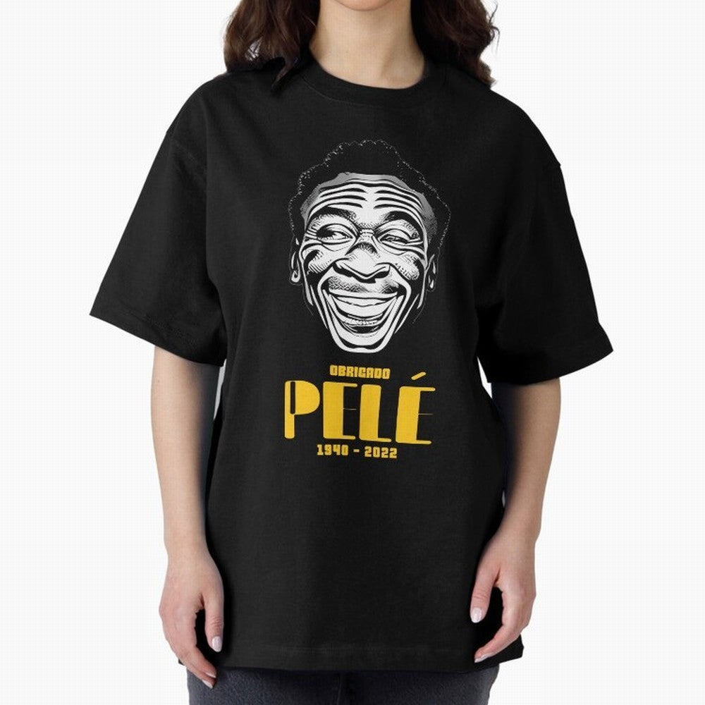 Pel¨¦ O Rei | Obrigado Pel¨¦ Essential T-Shirt Show Passion for the Stars of FIFA World Cup 2026 for Fans of Mbappe and Neymar and Argentina, France and Brazil, Bringing Game Day Rituals, Football Legends, Country Pride and the Road to the Final;