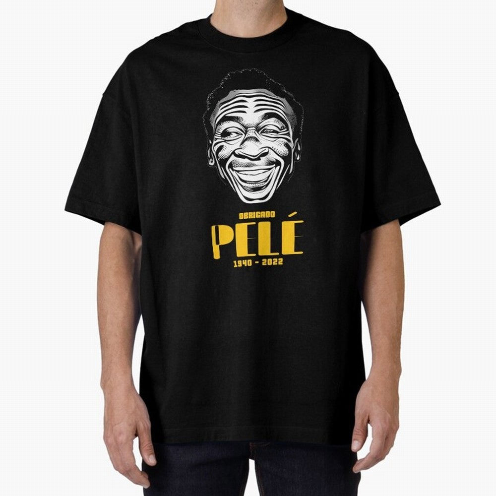 Pel¨¦ O Rei | Obrigado Pel¨¦ Essential T-Shirt Show Passion for the Stars of FIFA World Cup 2026 for Fans of Mbappe and Neymar and Argentina, France and Brazil, Bringing Game Day Rituals, Football Legends, Country Pride and the Road to the Final;