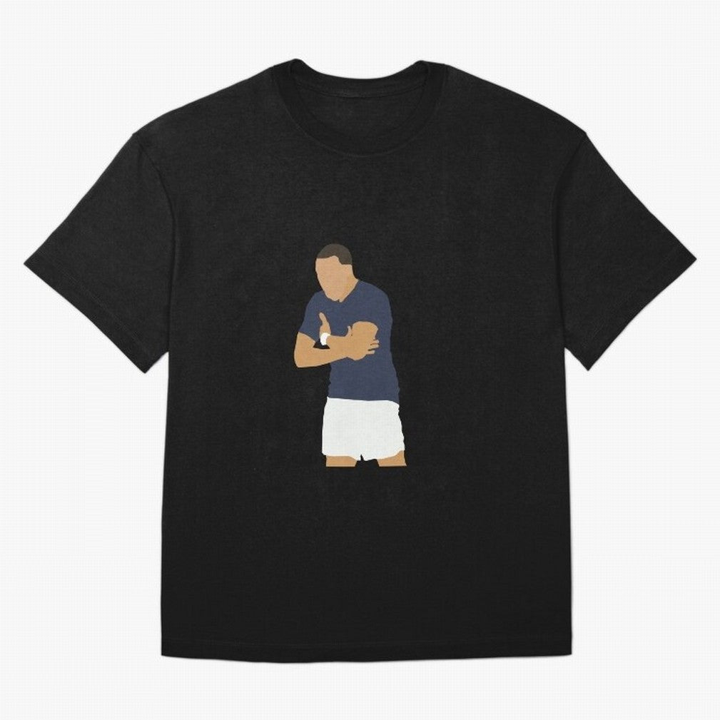 mbappe celebration Classic T-Shirt Keep Football History Alive during FIFA World Cup 2026 USA Canada Mexico Spirit, Made for Spain, Mbappe, Sports Nostalgia, International Competition, Famous Players and Unforgettable Victories; Ideal for