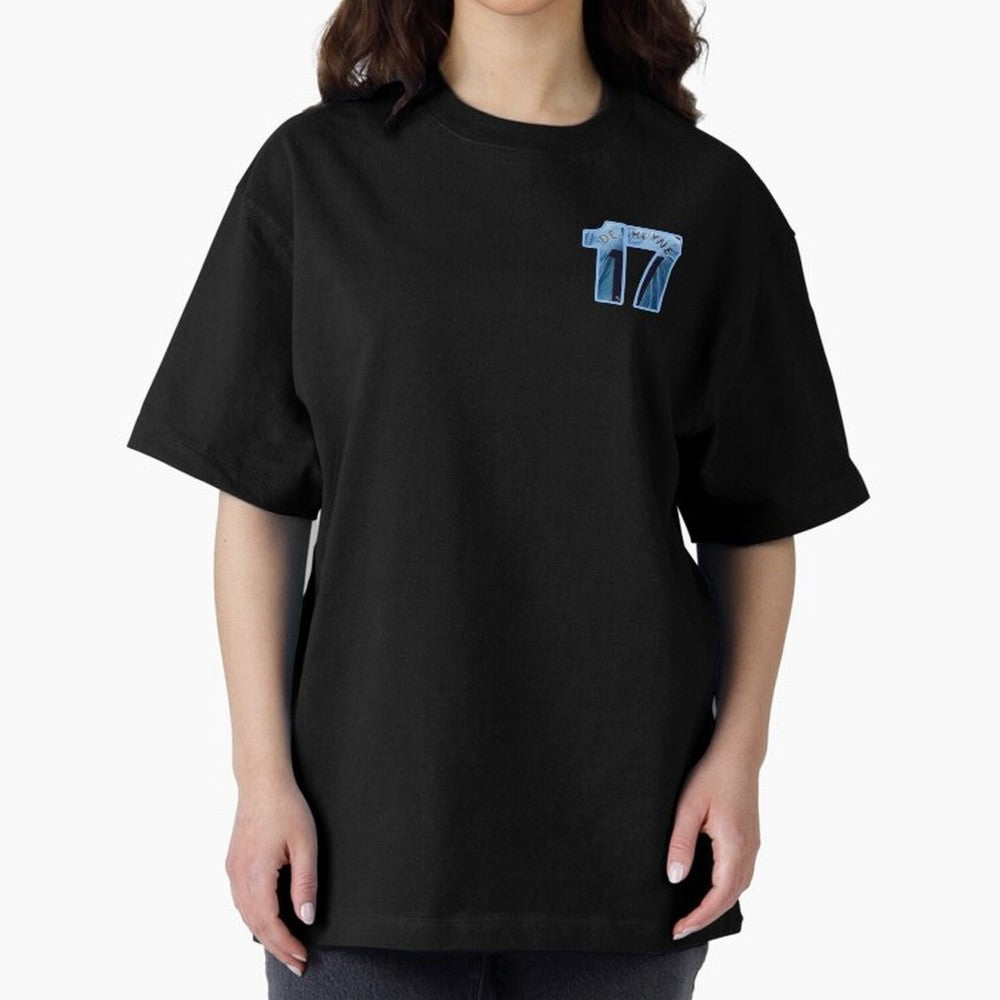 Kevin De Bruyne 17 Cut-out Oversized T-Shirt Keep Football History Alive during FIFA World Cup 2026 Highlighting Neymar, Haaland and Cristiano Ronaldo, Germany Energy, Championship Spirit, Famous Goals, Roaring Crowds and International Football