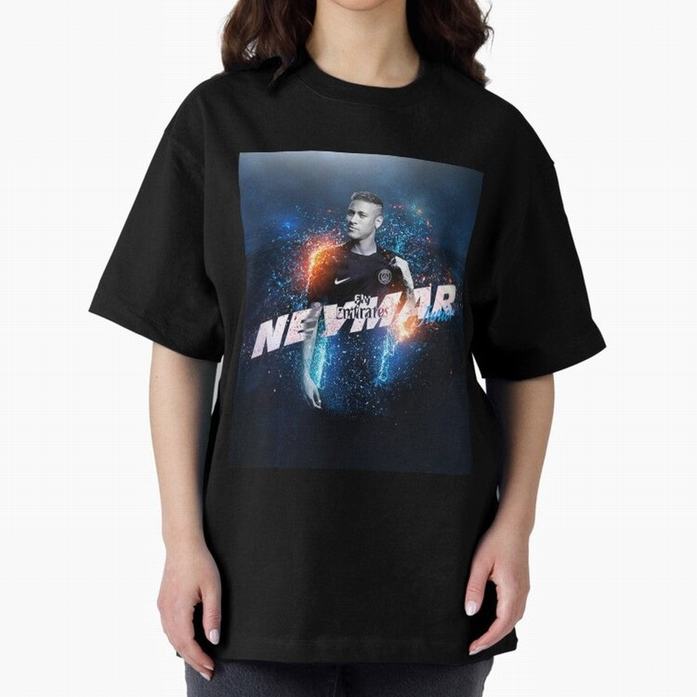 Illustration Neymar Art Classic T-Shirt Support Iconic Players in Match Day Hype around FIFA World Cup 2026, Neymar, Argentina, Worldwide Fan Energy, Dramatic Goals, Stadium Lights and Championship Celebrations; Ideal for Passionate Fans Who Love