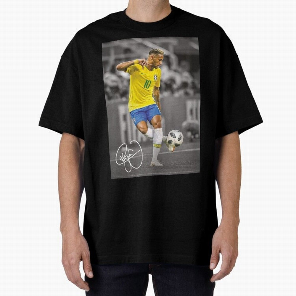 Neymar Premium T-Shirt Discover FIFA World Cup 2026 USA Canada Mexico Spirit, Centered on France and Portugal, Messi and Cristiano Ronaldo, Global Supporter Spirit, Legendary Goals, National Colors and Tournament Celebration; Ideal for Fans Who