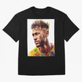 Neymar Graphic T-Shirt Bring Global Tournament Vibes to Match Day Hype around FIFA World Cup 2026, Messi and Cristiano Ronaldo, France and Portugal, Match Day Excitement, Supporter Culture, Golden Goals and Global Football Passion; Ideal for Fans